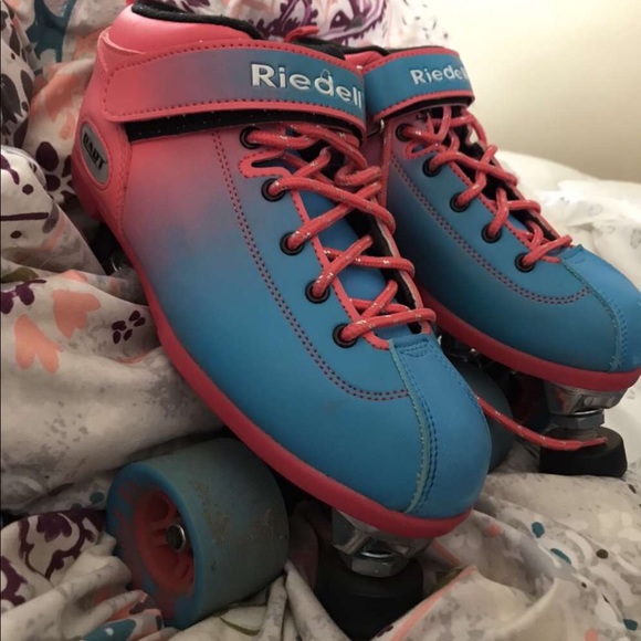 [SOLD] Riedell Ombré Dart Roller Skates - Picture 4 of 5